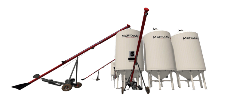 Grain storage for cereals Meridian Mfg